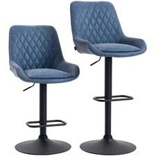HOMCOM Bar Stools Set of 2