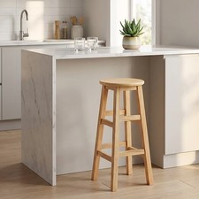Wooden Bar Stool Kitchen
