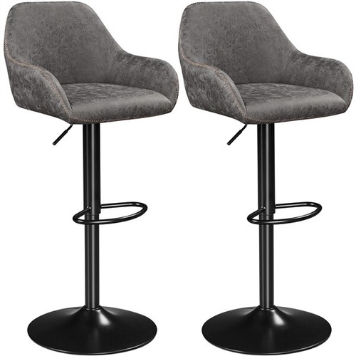 Bar stools set 2pcs height - bar,